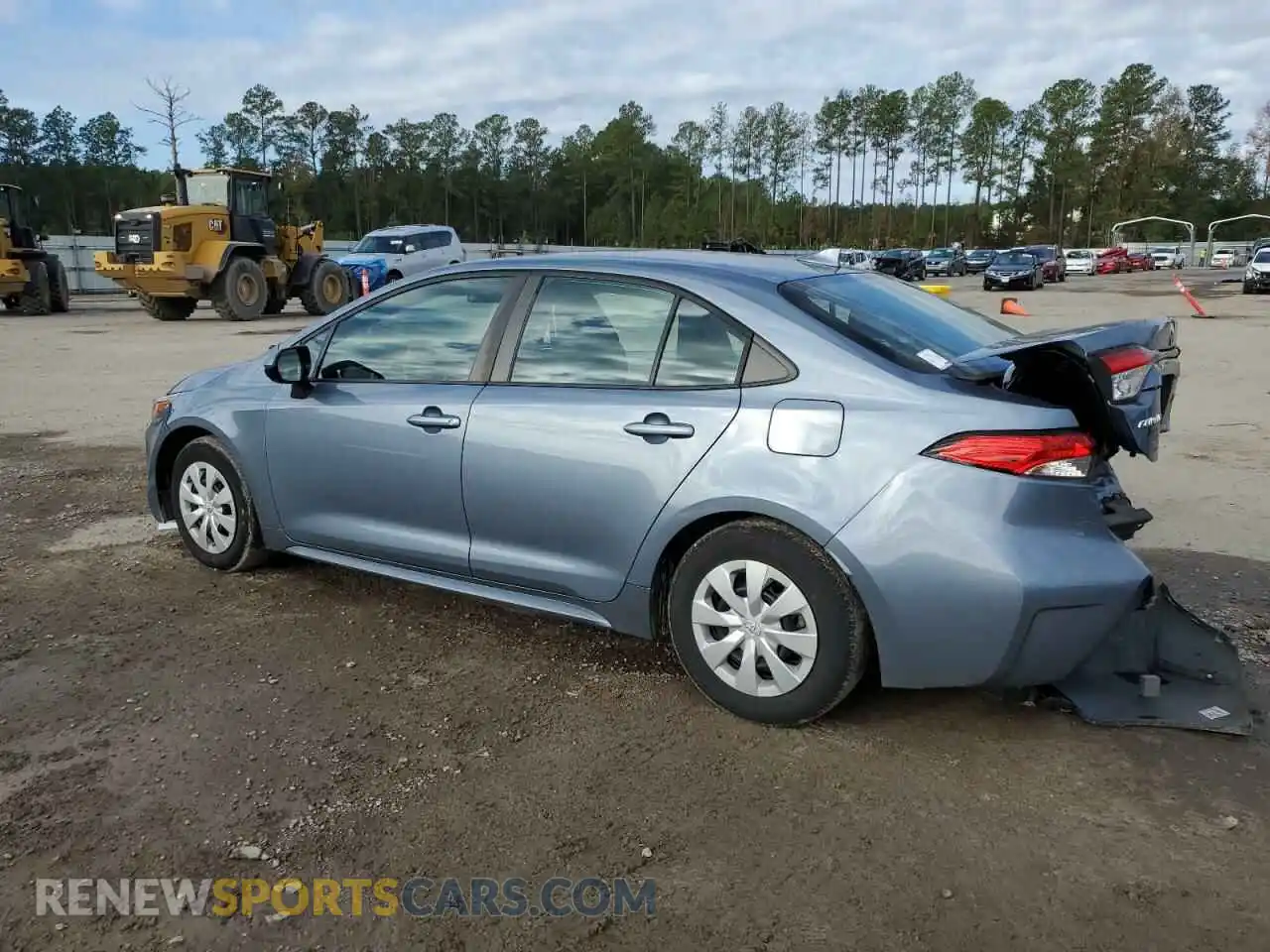 2 fotografías del automóvil dañado 5YFDPRAE5LP132094 TOYOTA COROLLA 2020
