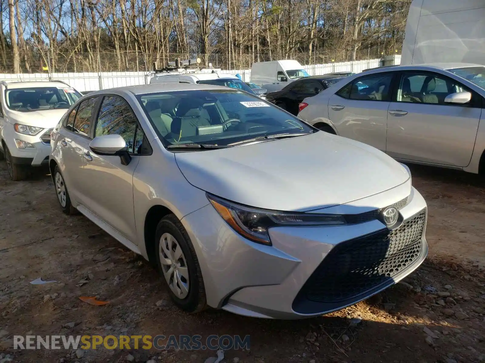 1 Photograph of a damaged car 5YFDPRAE6LP013311 TOYOTA COROLLA 2020