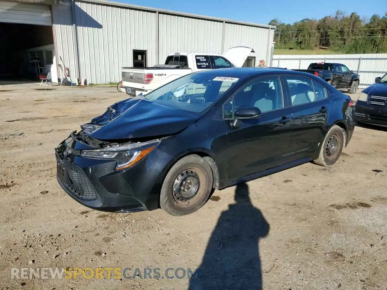 1 Photograph of a damaged car 5YFDPRAE6LP025300 TOYOTA COROLLA 2020