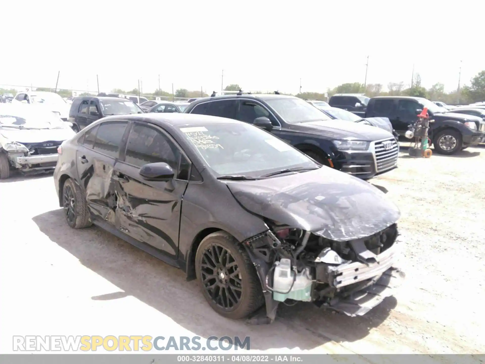 1 fotografías del automóvil dañado 5YFDPRAE6LP080359 TOYOTA COROLLA 2020