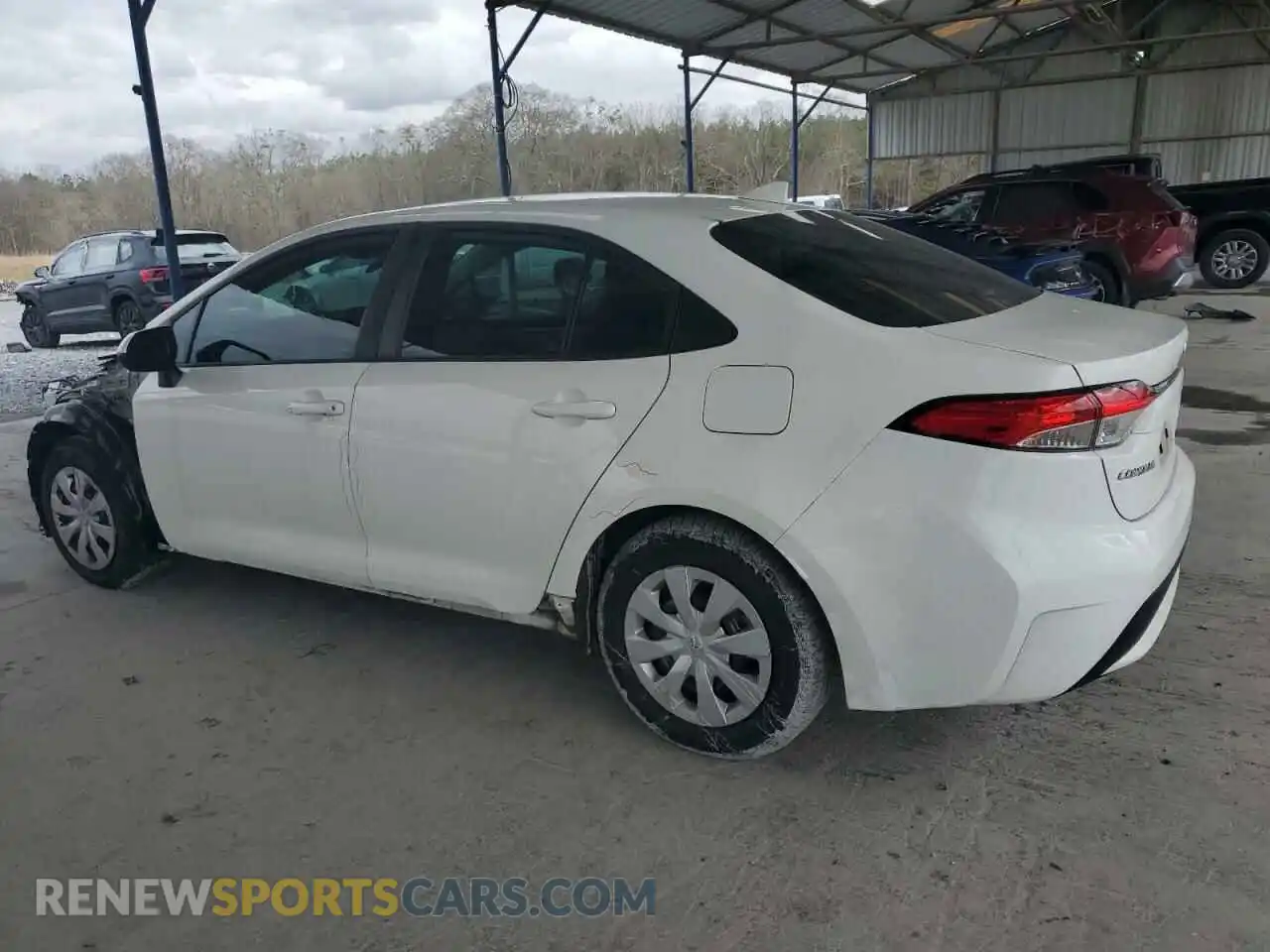 2 Photograph of a damaged car 5YFDPRAE6LP112520 TOYOTA COROLLA 2020