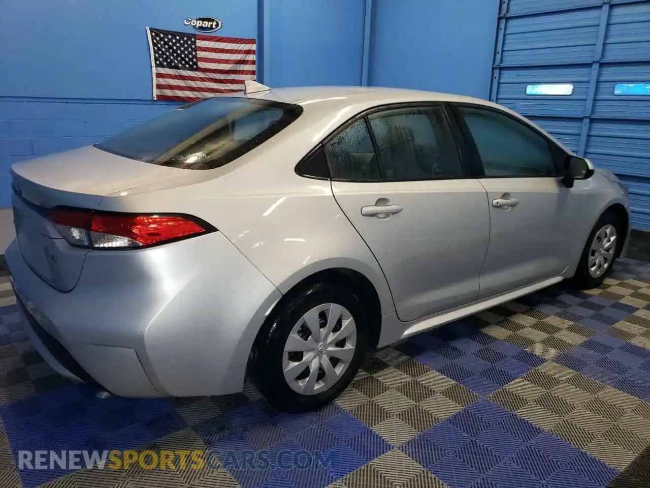 3 Photograph of a damaged car 5YFDPRAE6LP116471 TOYOTA COROLLA 2020