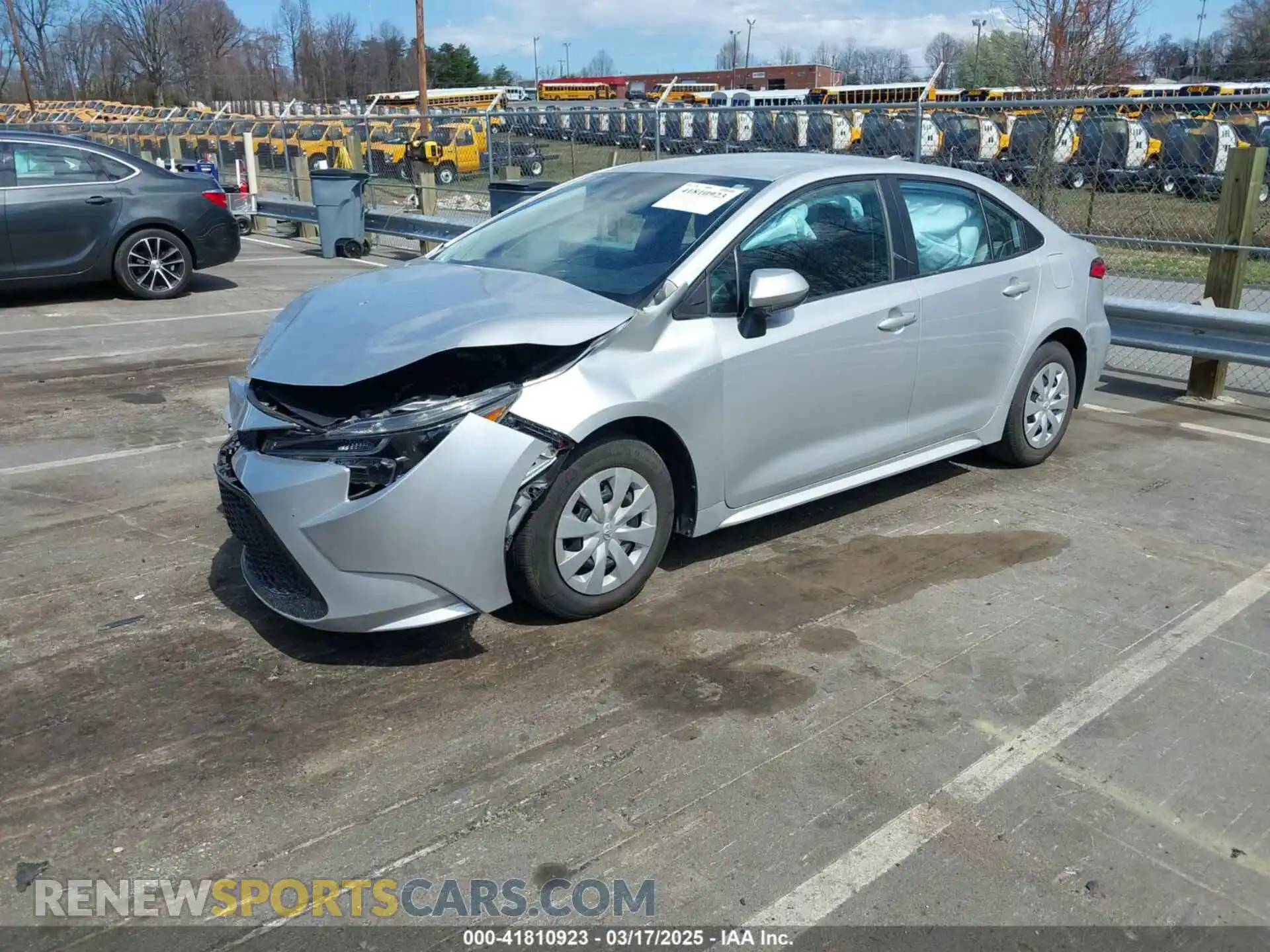 2 Photograph of a damaged car 5YFDPRAE7LP020655 TOYOTA COROLLA 2020