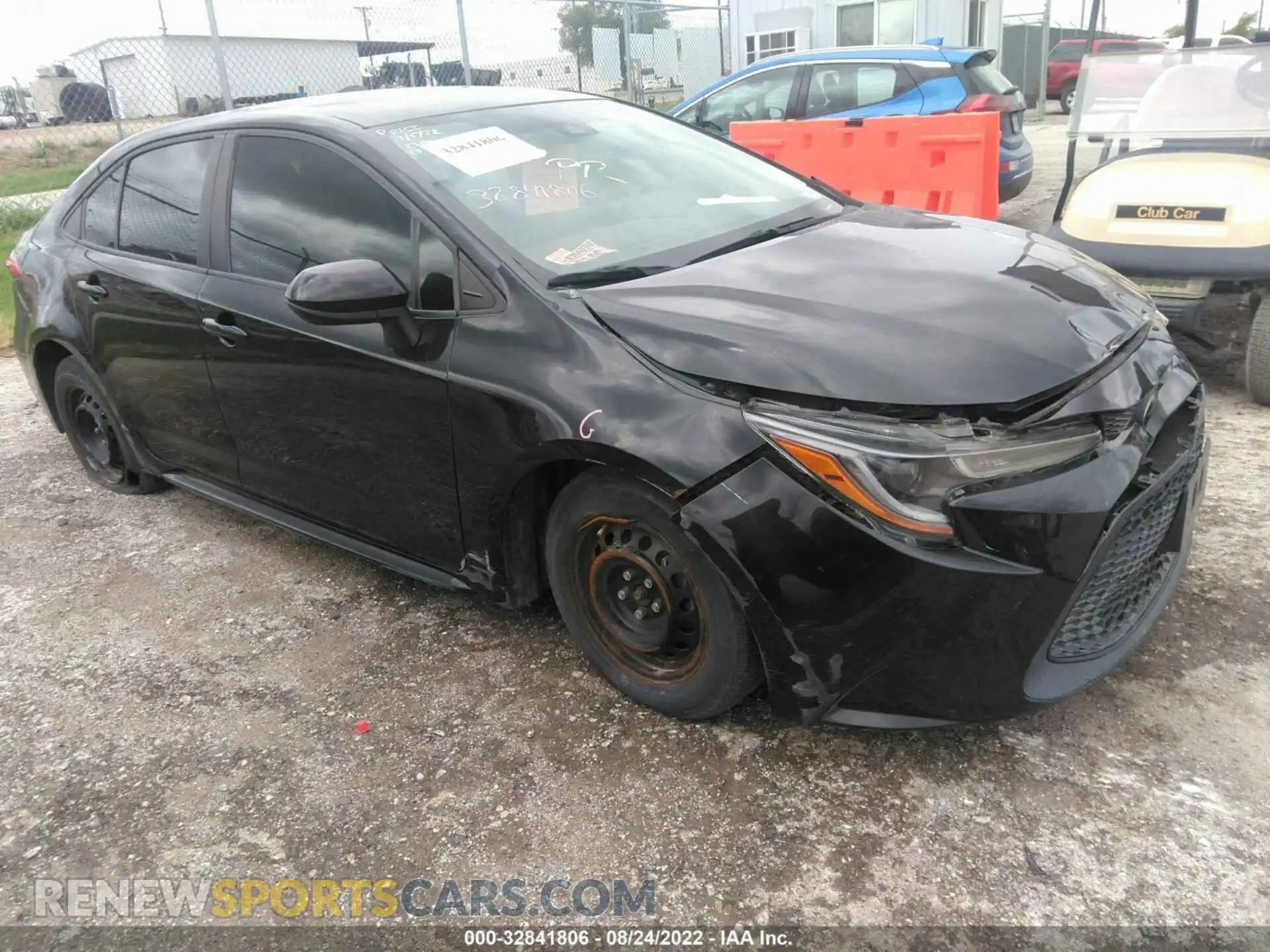 1 fotografías del automóvil dañado 5YFDPRAE7LP033812 TOYOTA COROLLA 2020