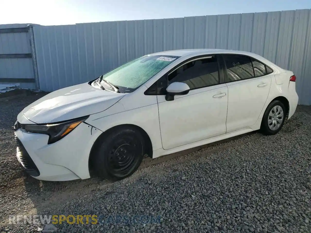1 Photograph of a damaged car 5YFDPRAE7LP104491 TOYOTA COROLLA 2020