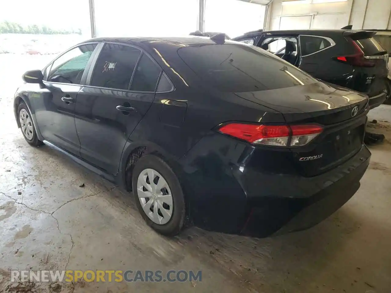 3 Photograph of a damaged car 5YFDPRAE7LP130444 TOYOTA COROLLA 2020