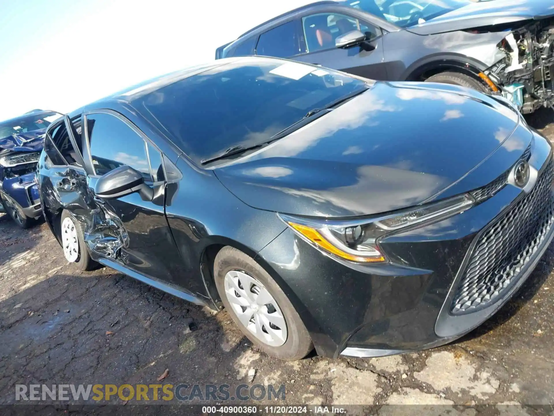 1 fotografías del automóvil dañado 5YFDPRAE9LP051065 TOYOTA COROLLA 2020