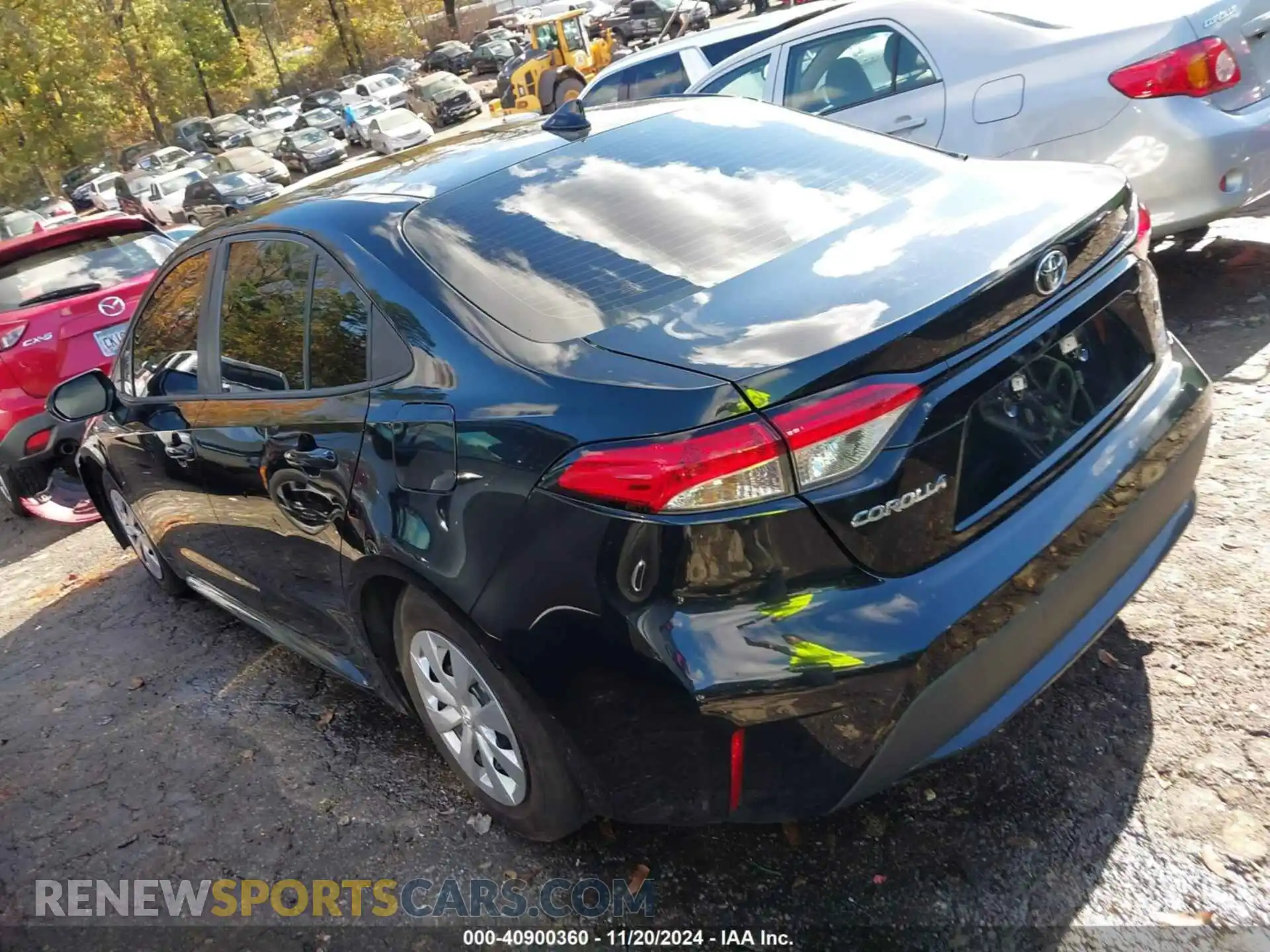 3 fotografías del automóvil dañado 5YFDPRAE9LP051065 TOYOTA COROLLA 2020