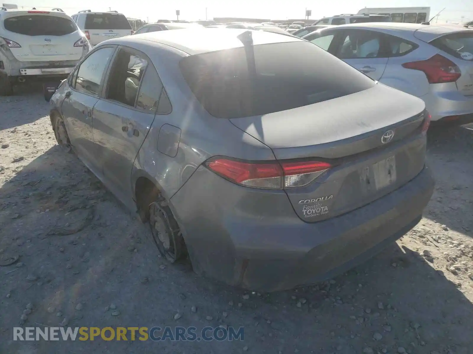 3 Photograph of a damaged car 5YFDPRAE9LP064754 TOYOTA COROLLA 2020