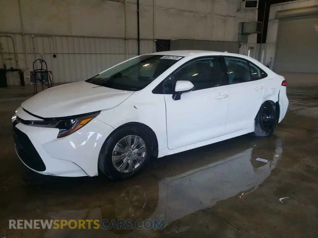 1 Photograph of a damaged car 5YFDPRAEXLP021377 TOYOTA COROLLA 2020