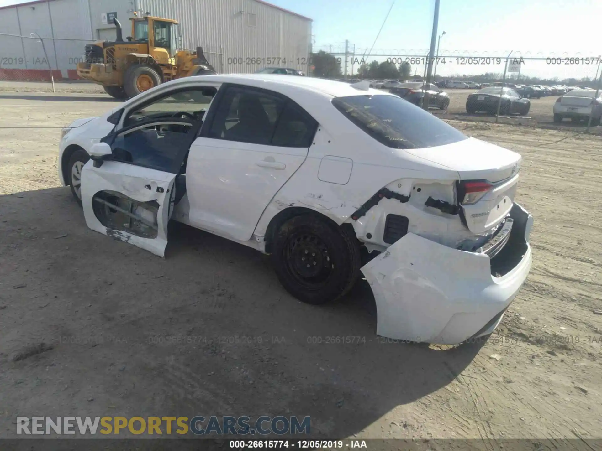 3 Photograph of a damaged car 5YFDPRAEXLP037790 TOYOTA COROLLA 2020