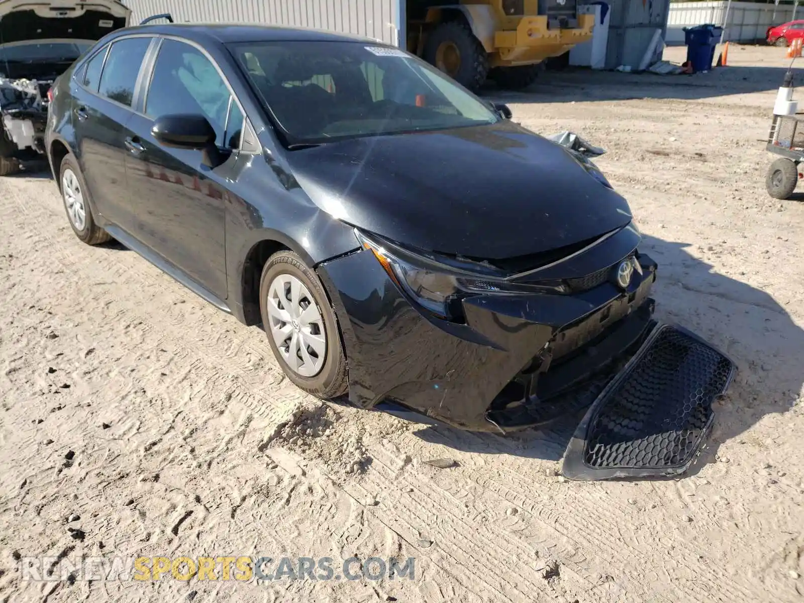 1 Photograph of a damaged car 5YFDPRAEXLP053326 TOYOTA COROLLA 2020