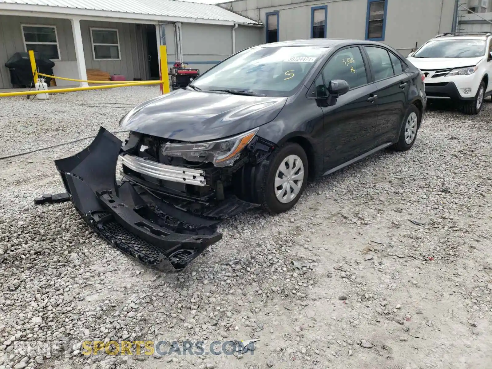2 Photograph of a damaged car 5YFDPRAEXLP055125 TOYOTA COROLLA 2020
