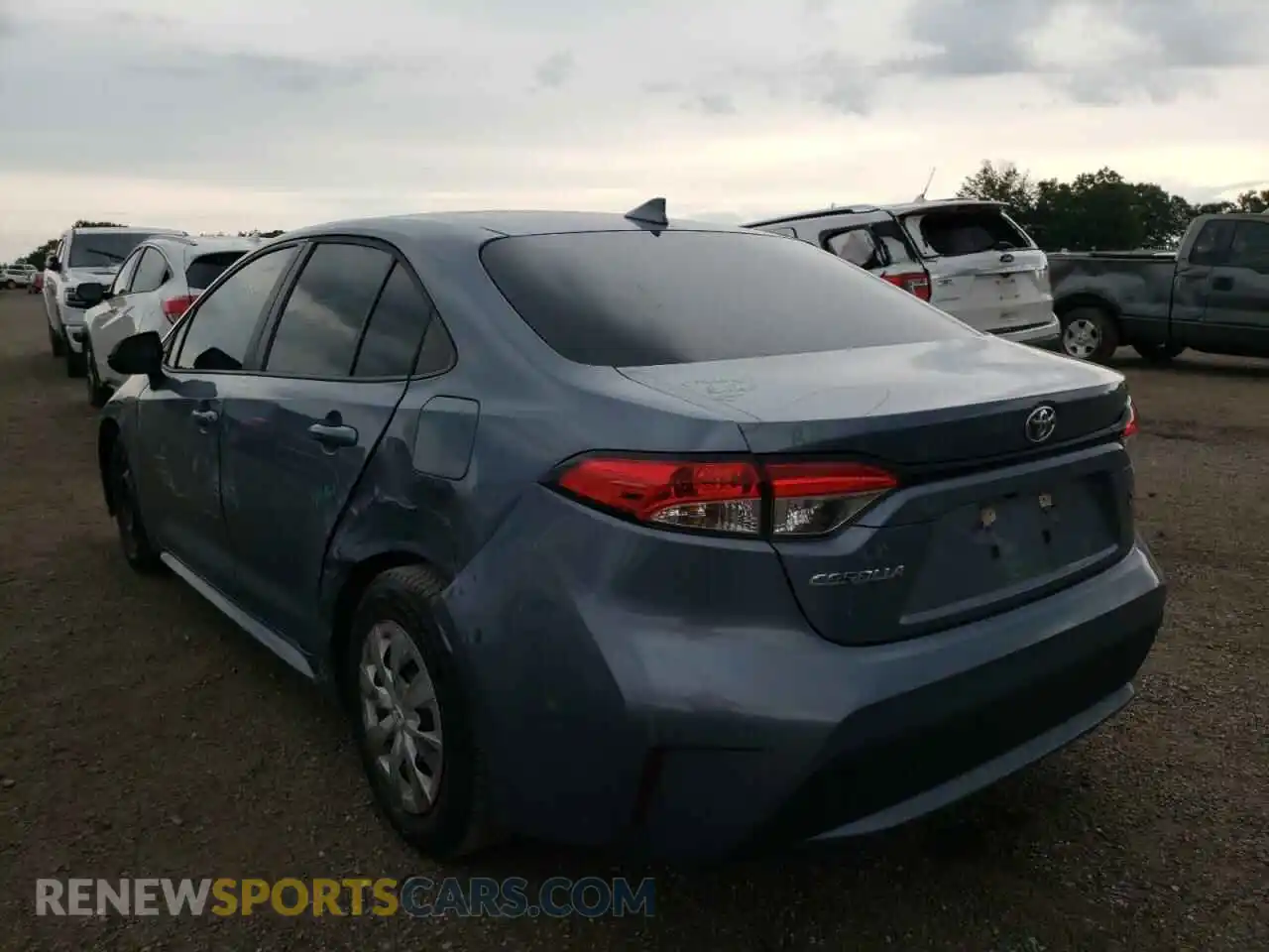 3 Photograph of a damaged car 5YFDPRAEXLP061930 TOYOTA COROLLA 2020