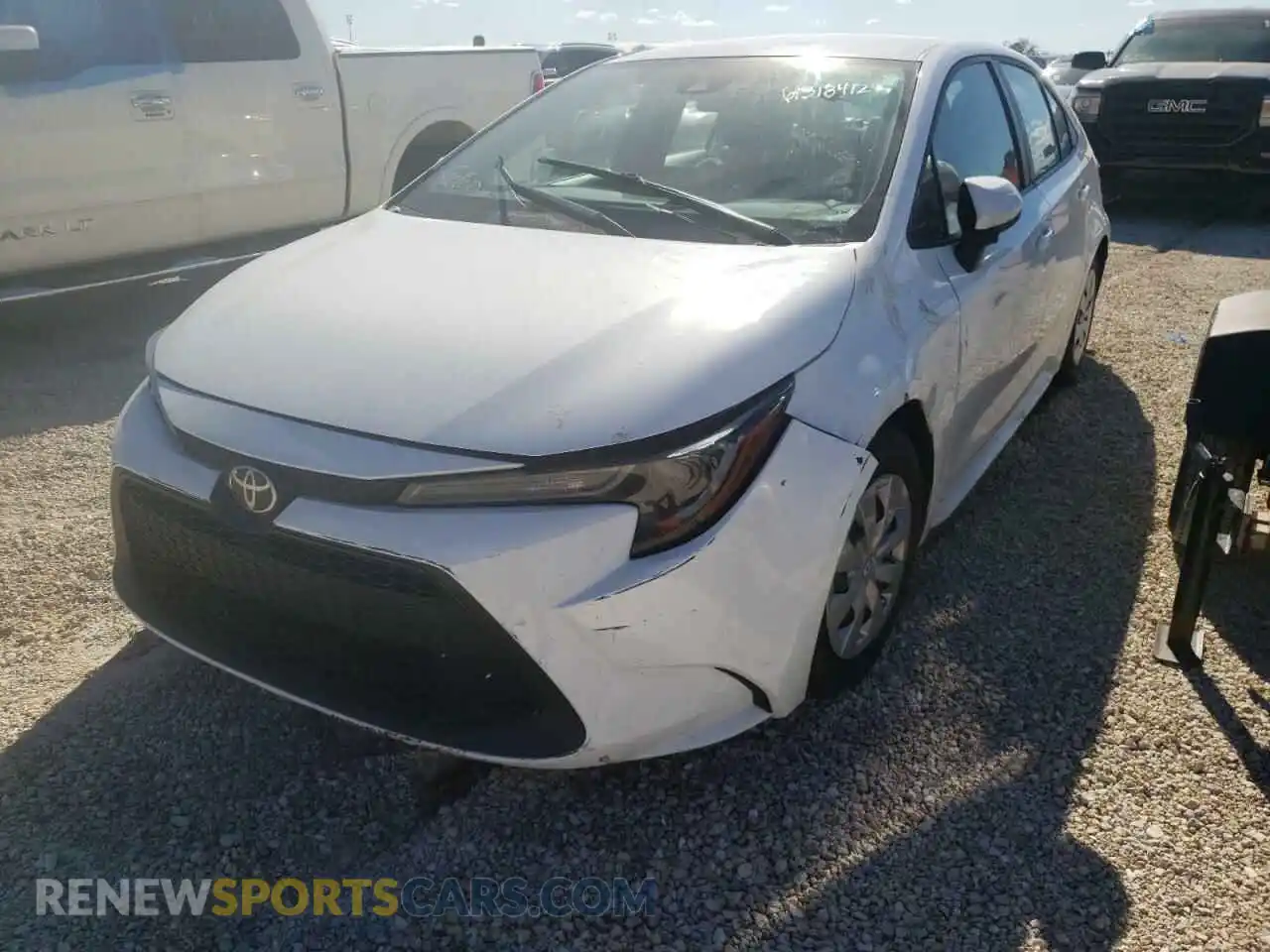 2 Photograph of a damaged car 5YFDPRAEXLP079926 TOYOTA COROLLA 2020