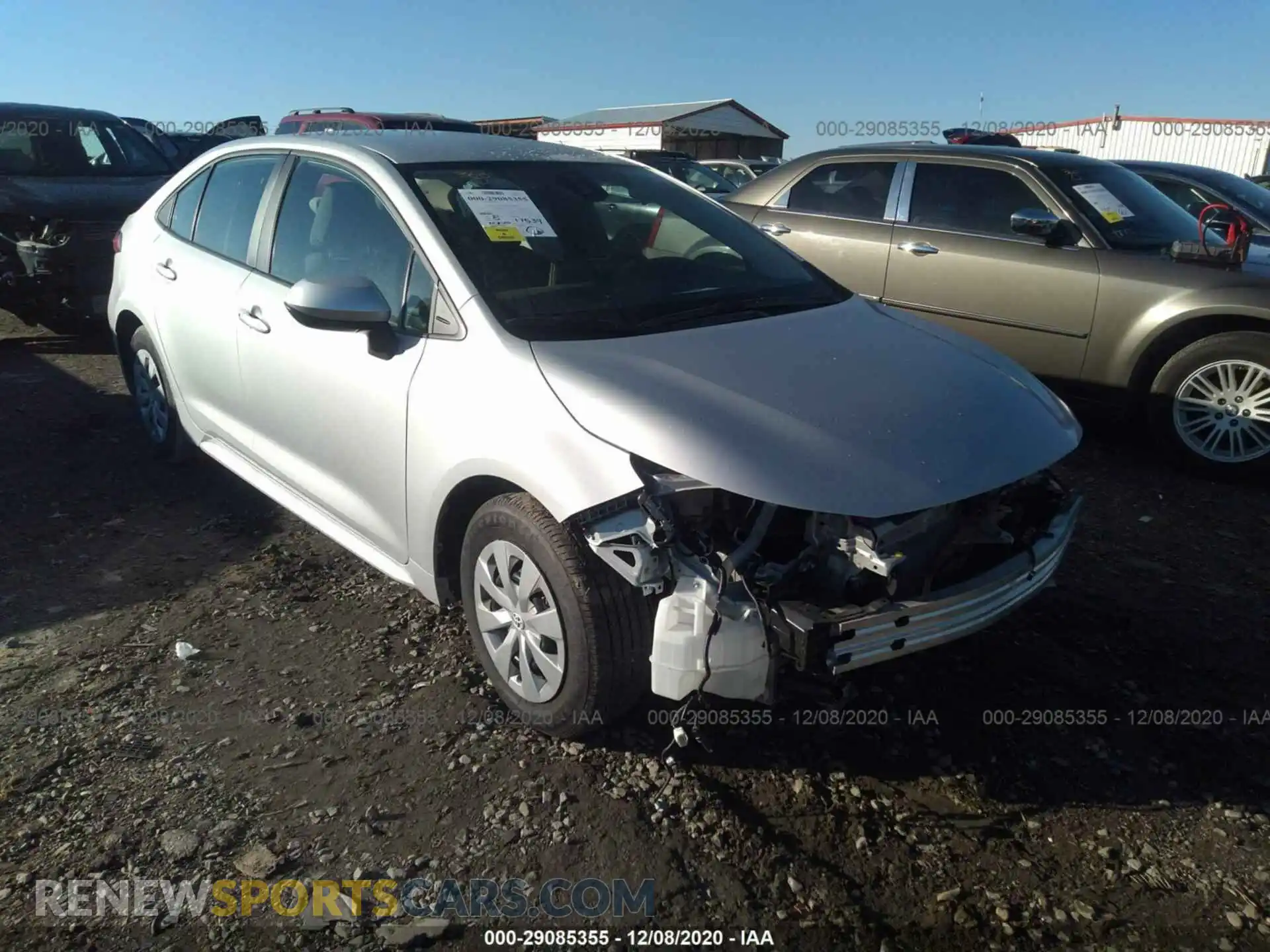 1 Photograph of a damaged car 5YFDPRAEXLP093311 TOYOTA COROLLA 2020