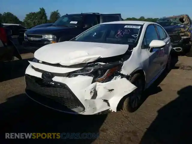 2 Photograph of a damaged car 5YFEPRAE0LP007718 TOYOTA COROLLA 2020