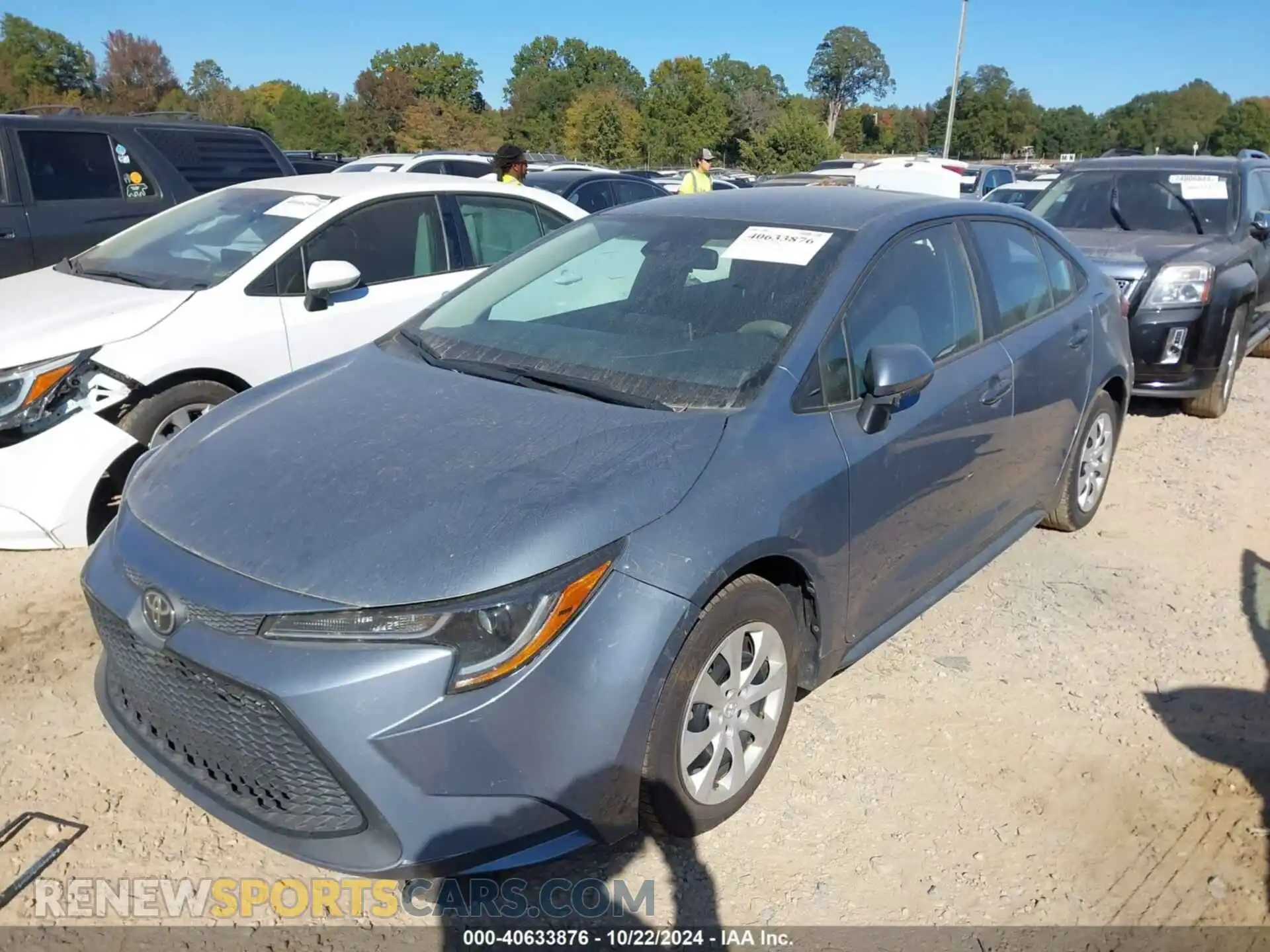 2 Photograph of a damaged car 5YFEPRAE0LP009548 TOYOTA COROLLA 2020