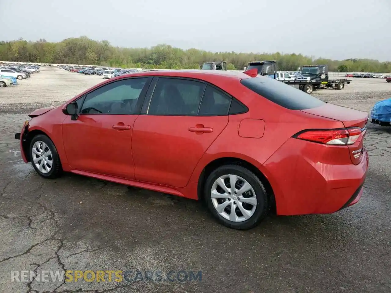 2 Photograph of a damaged car 5YFEPRAE0LP015673 TOYOTA COROLLA 2020