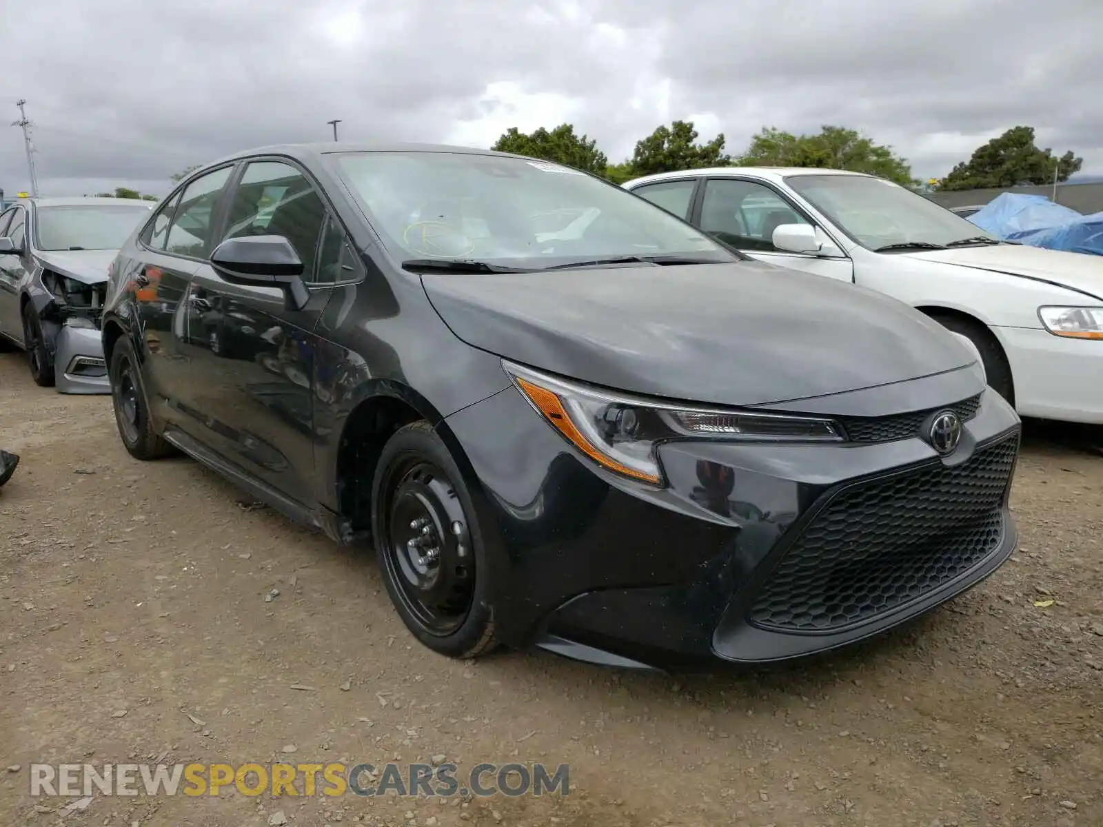 1 Photograph of a damaged car 5YFEPRAE0LP019593 TOYOTA COROLLA 2020