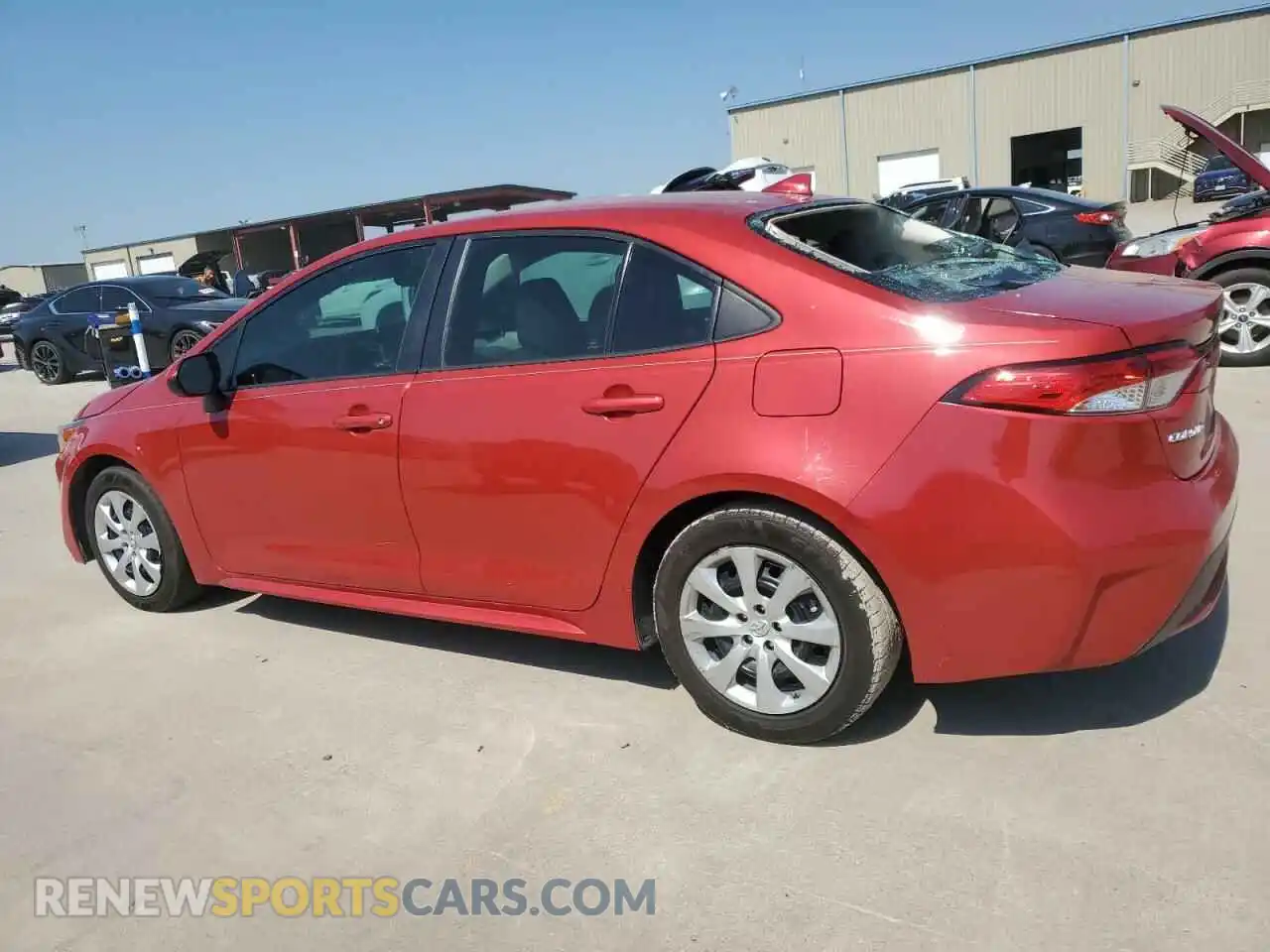 2 Photograph of a damaged car 5YFEPRAE0LP020033 TOYOTA COROLLA 2020