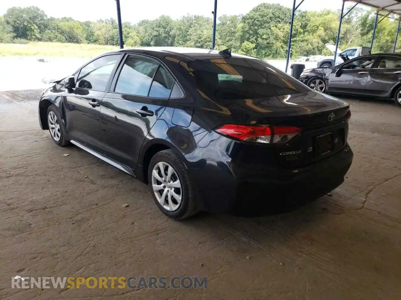 3 Photograph of a damaged car 5YFEPRAE0LP026480 TOYOTA COROLLA 2020