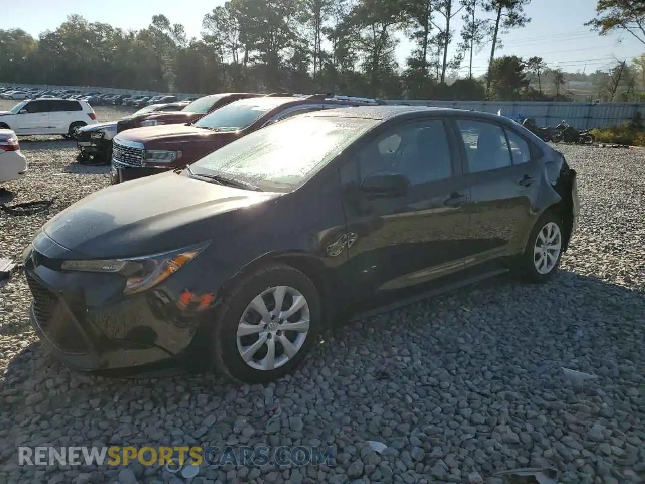 1 Photograph of a damaged car 5YFEPRAE0LP034787 TOYOTA COROLLA 2020
