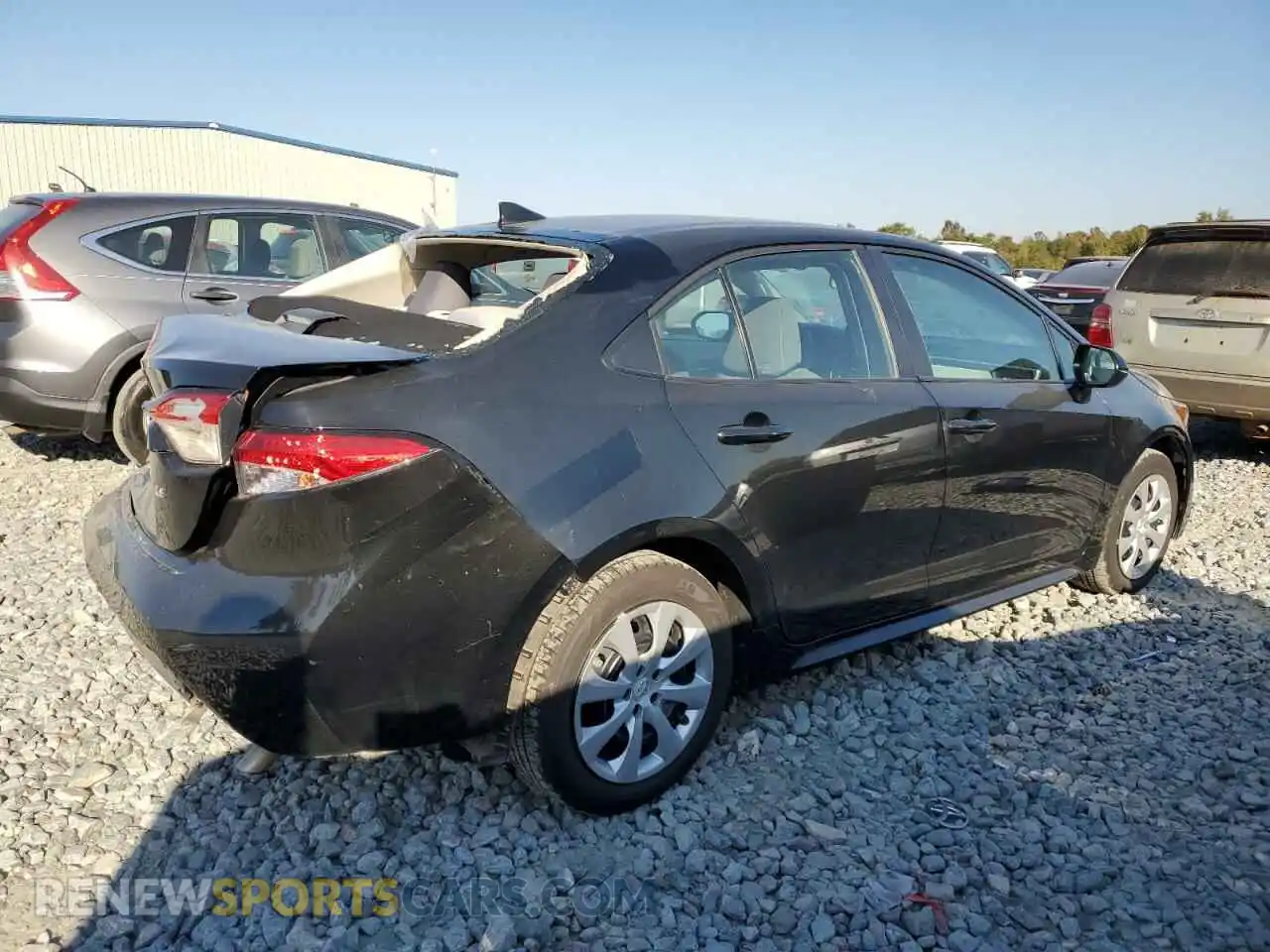 3 Photograph of a damaged car 5YFEPRAE0LP034787 TOYOTA COROLLA 2020