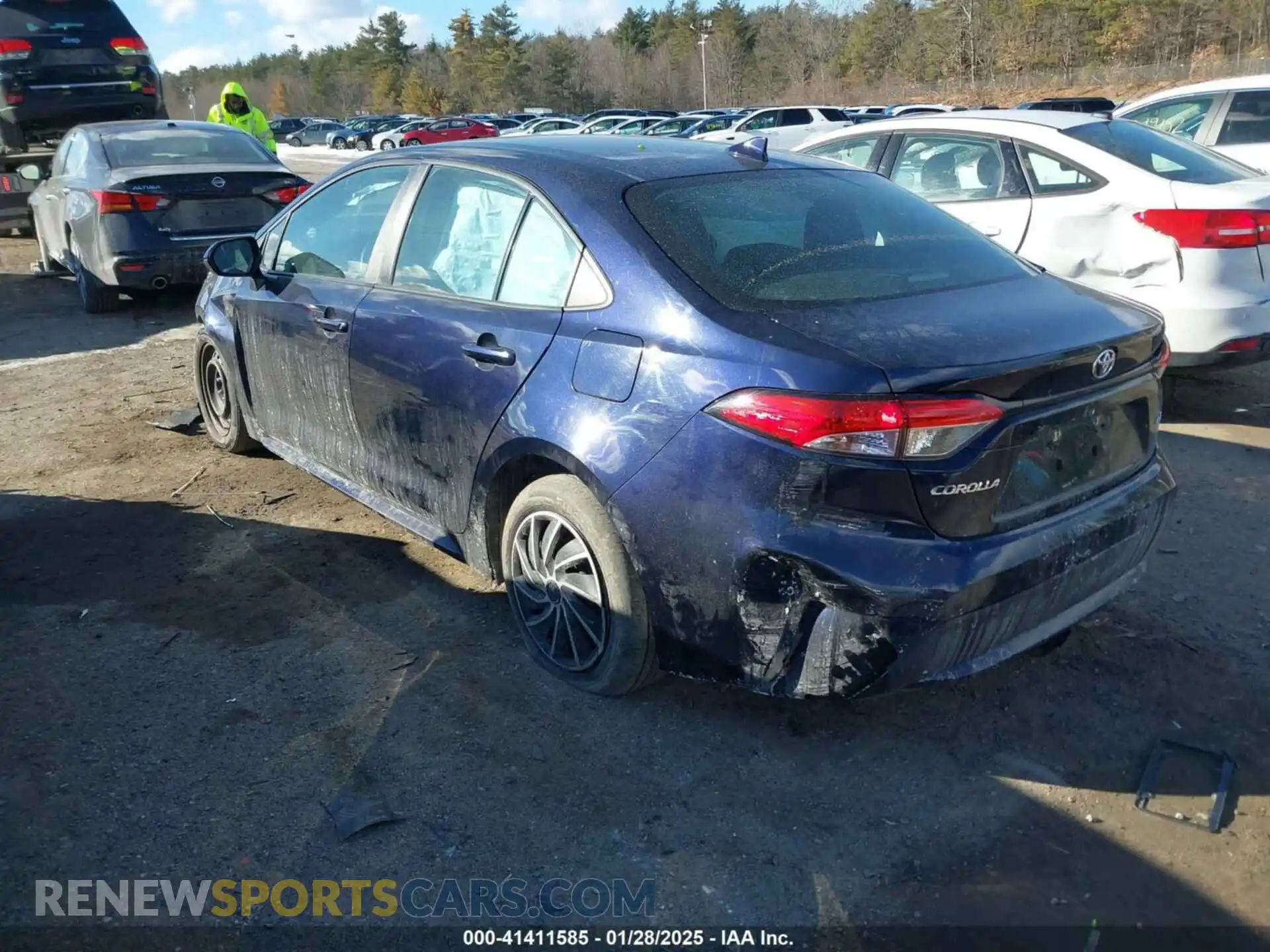 3 Фотография поврежденного автомобиля 5YFEPRAE0LP056045 TOYOTA COROLLA 2020
