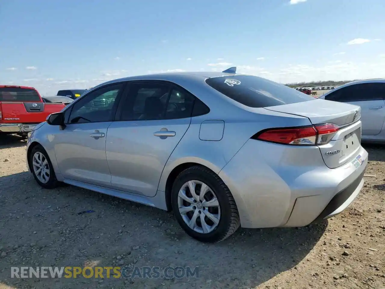 2 Photograph of a damaged car 5YFEPRAE0LP062198 TOYOTA COROLLA 2020