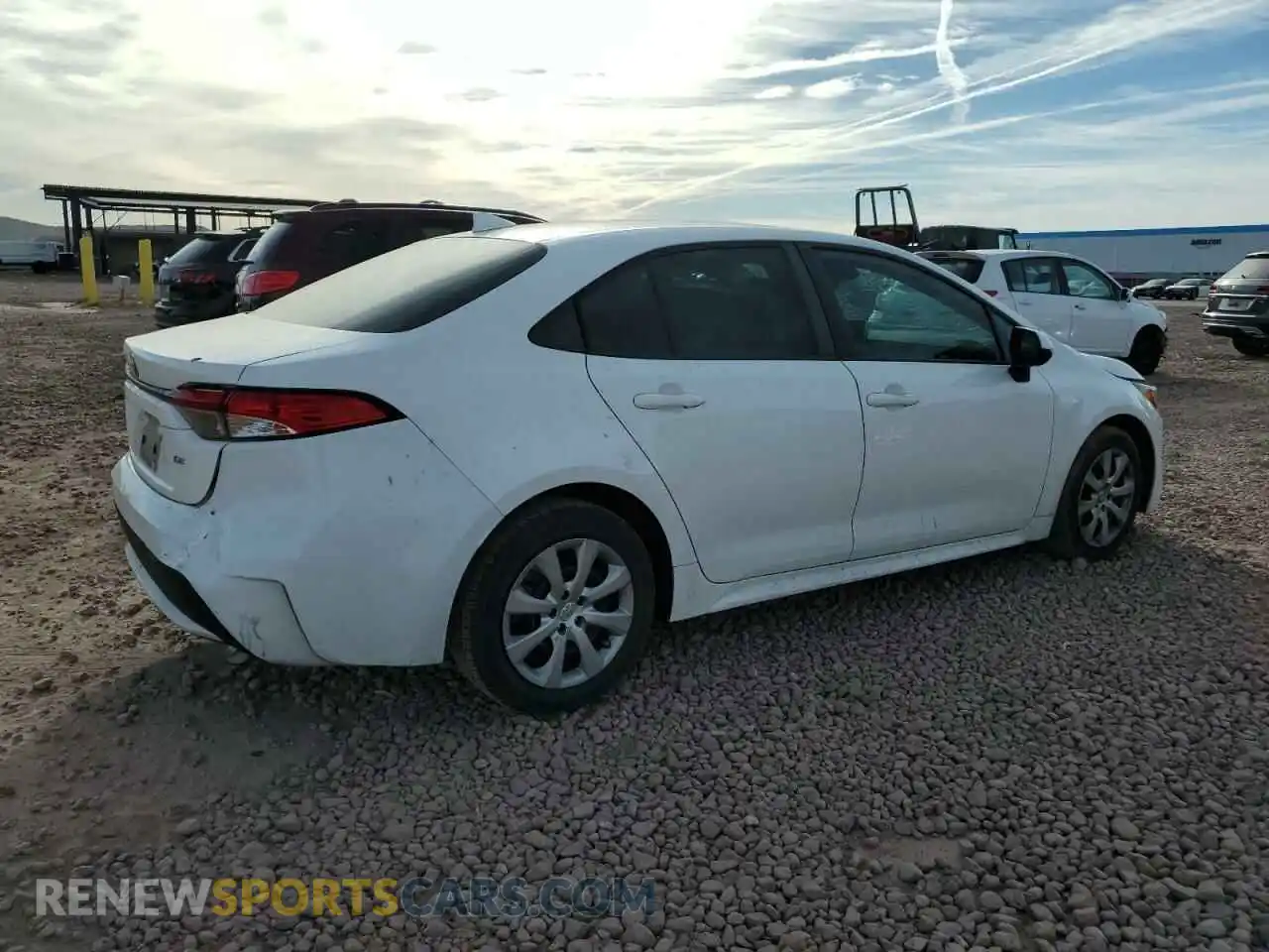 3 Photograph of a damaged car 5YFEPRAE0LP076795 TOYOTA COROLLA 2020