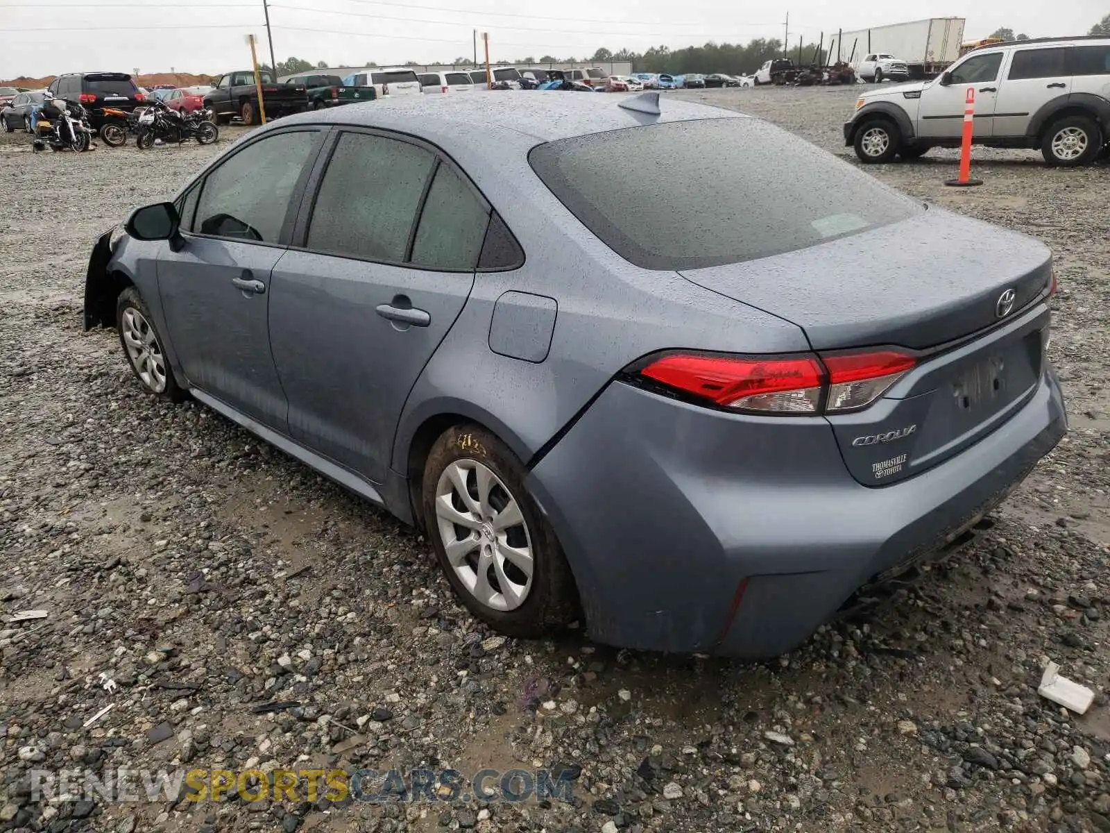 3 Photograph of a damaged car 5YFEPRAE0LP089109 TOYOTA COROLLA 2020