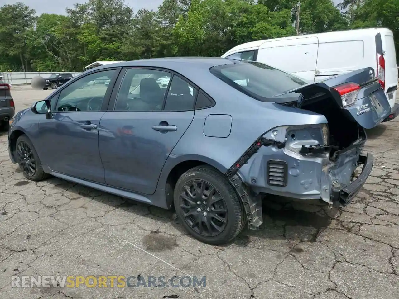 2 Photograph of a damaged car 5YFEPRAE0LP099588 TOYOTA COROLLA 2020