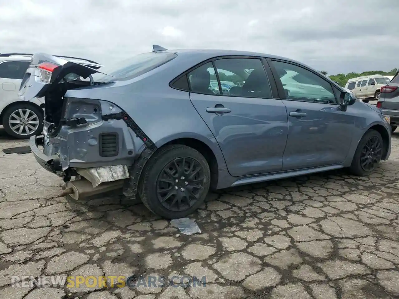 3 Photograph of a damaged car 5YFEPRAE0LP099588 TOYOTA COROLLA 2020