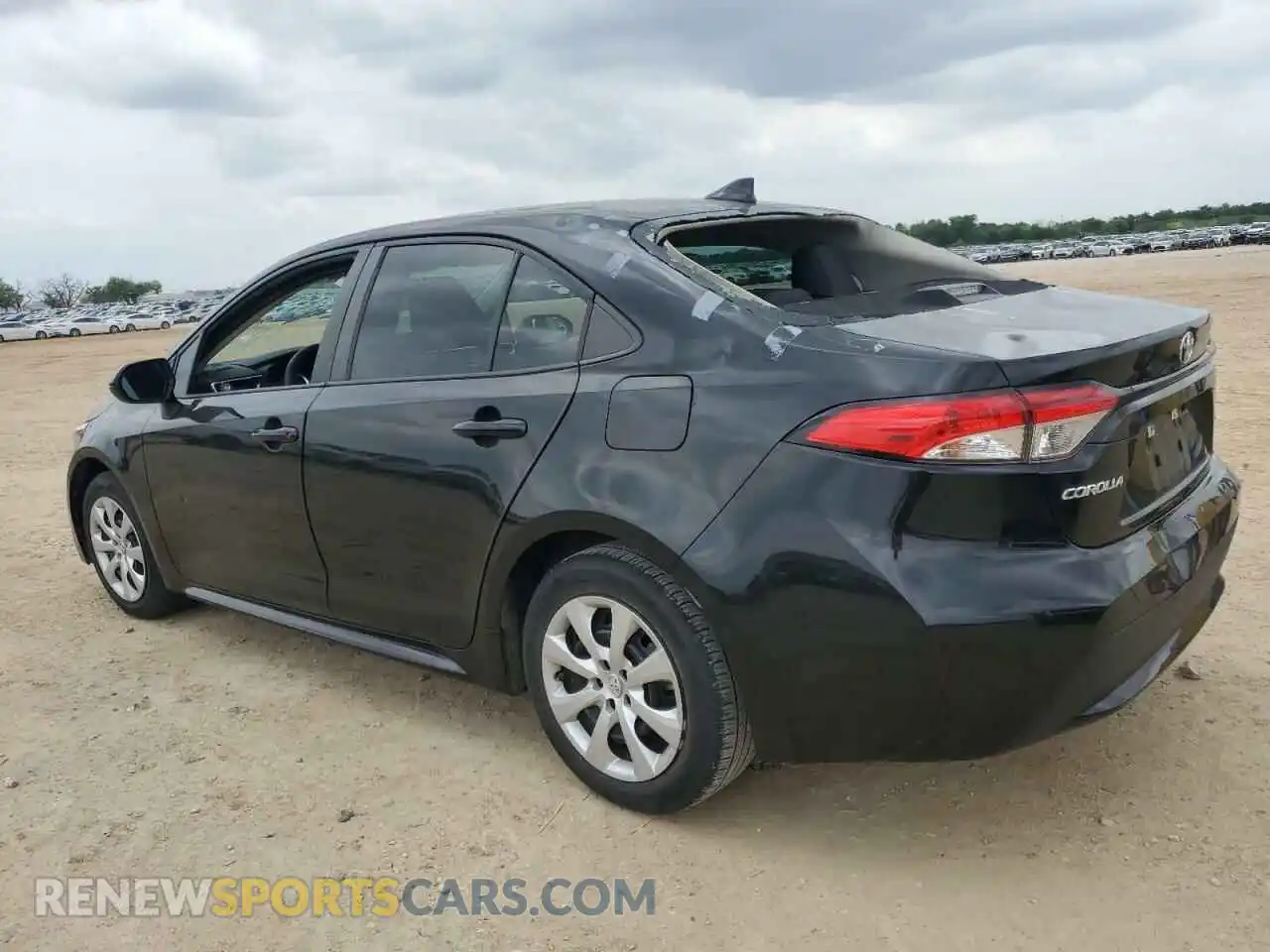 2 Photograph of a damaged car 5YFEPRAE0LP102649 TOYOTA COROLLA 2020