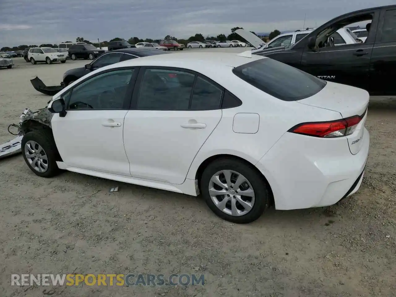 2 Photograph of a damaged car 5YFEPRAE0LP137238 TOYOTA COROLLA 2020