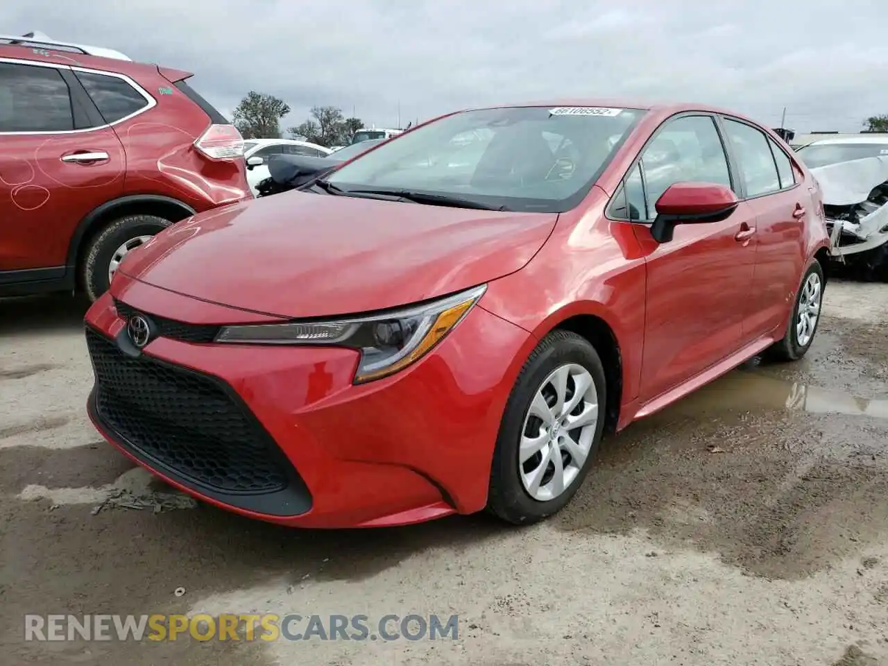 2 Photograph of a damaged car 5YFEPRAE0LP144903 TOYOTA COROLLA 2020