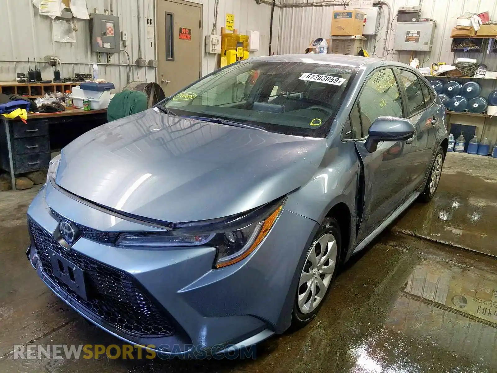 2 Photograph of a damaged car 5YFEPRAE1LP005590 TOYOTA COROLLA 2020