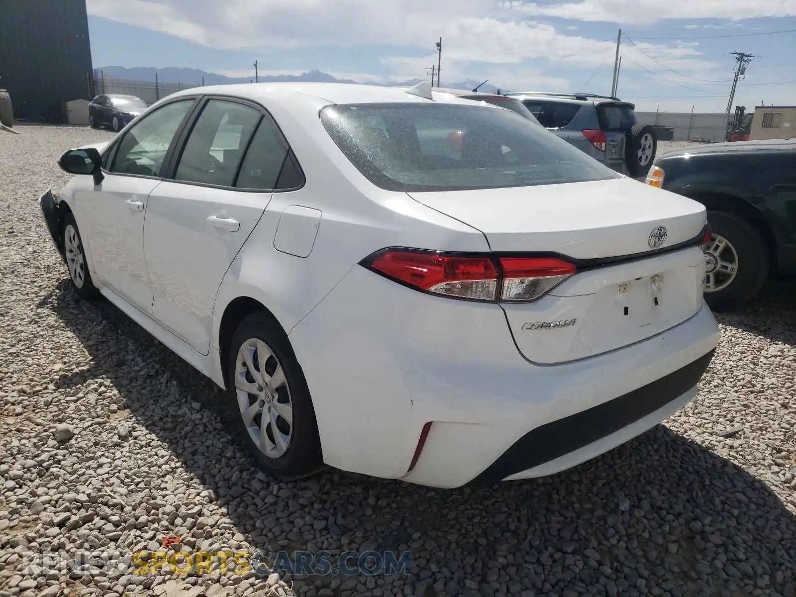 3 Photograph of a damaged car 5YFEPRAE1LP009347 TOYOTA COROLLA 2020