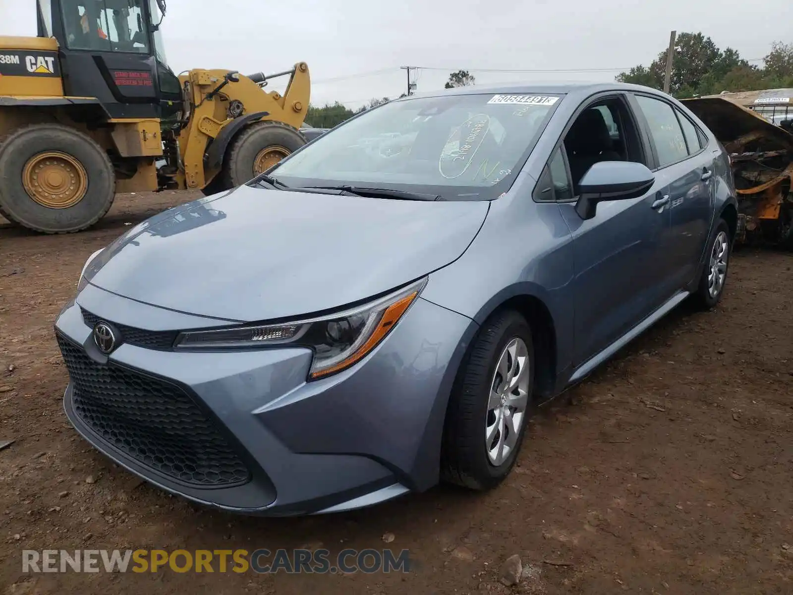 2 Photograph of a damaged car 5YFEPRAE1LP018601 TOYOTA COROLLA 2020