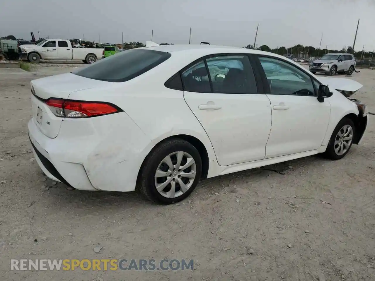 3 Photograph of a damaged car 5YFEPRAE1LP023703 TOYOTA COROLLA 2020
