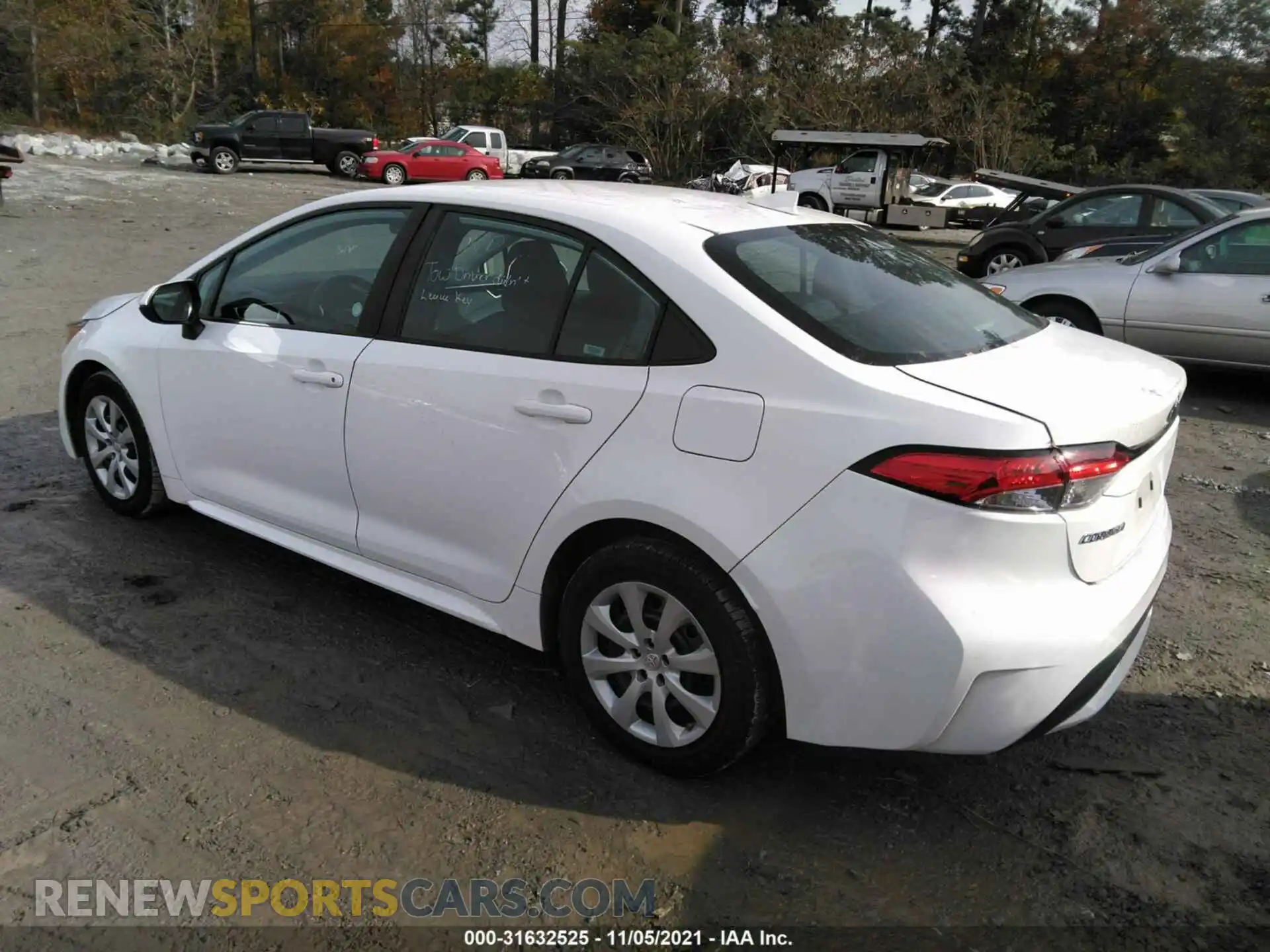 3 Photograph of a damaged car 5YFEPRAE1LP024186 TOYOTA COROLLA 2020