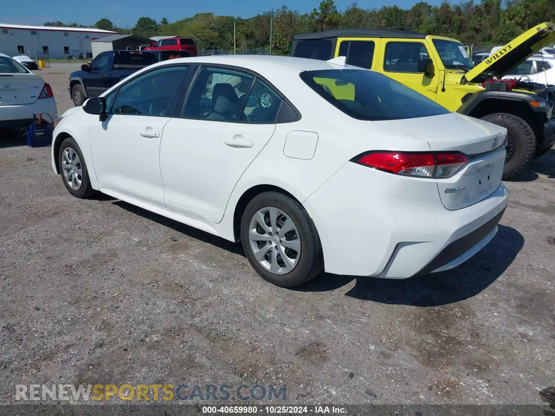 3 Photograph of a damaged car 5YFEPRAE1LP025726 TOYOTA COROLLA 2020