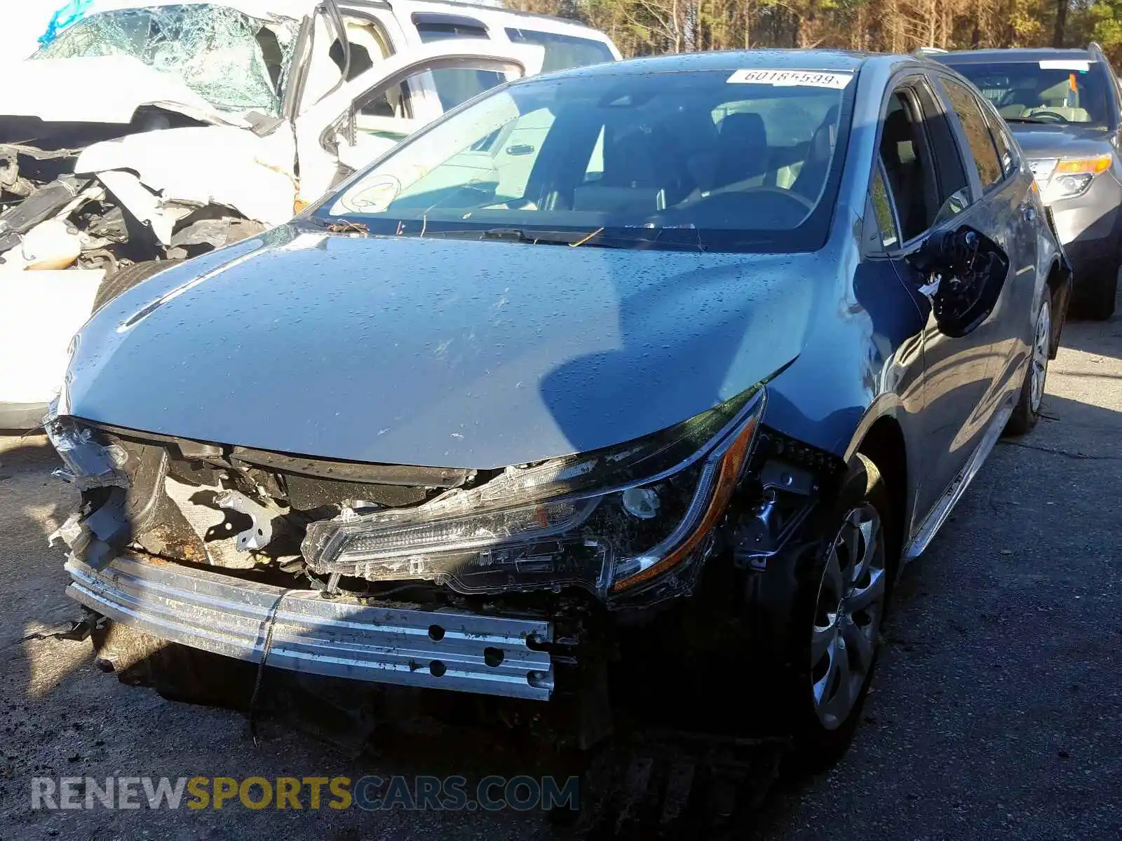 2 Photograph of a damaged car 5YFEPRAE1LP032840 TOYOTA COROLLA 2020