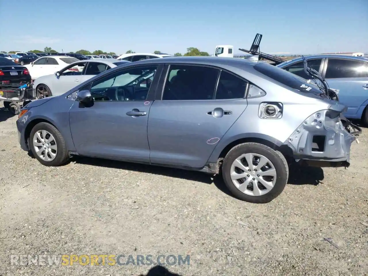 2 Photograph of a damaged car 5YFEPRAE1LP041165 TOYOTA COROLLA 2020