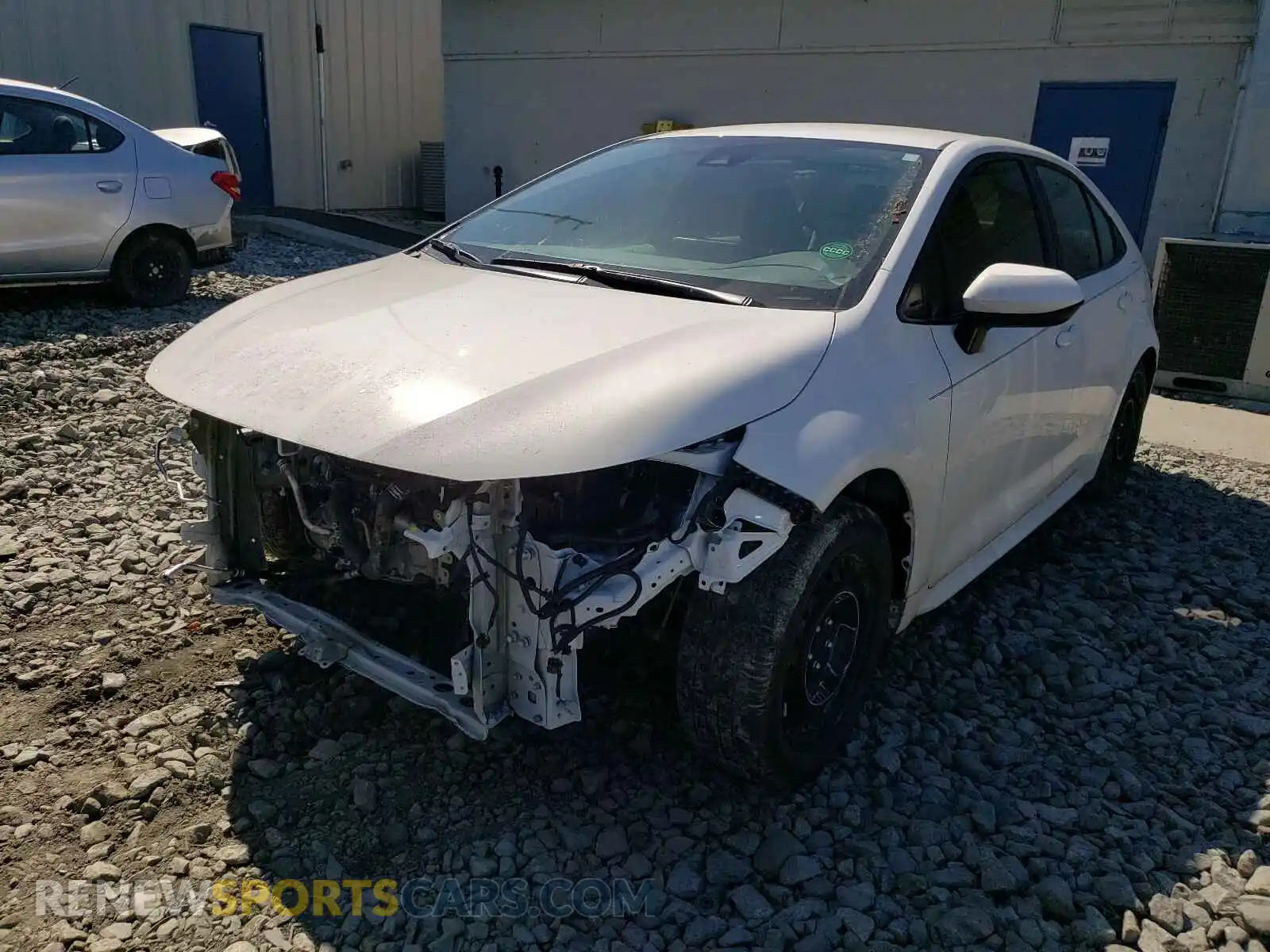 2 Photograph of a damaged car 5YFEPRAE1LP054708 TOYOTA COROLLA 2020