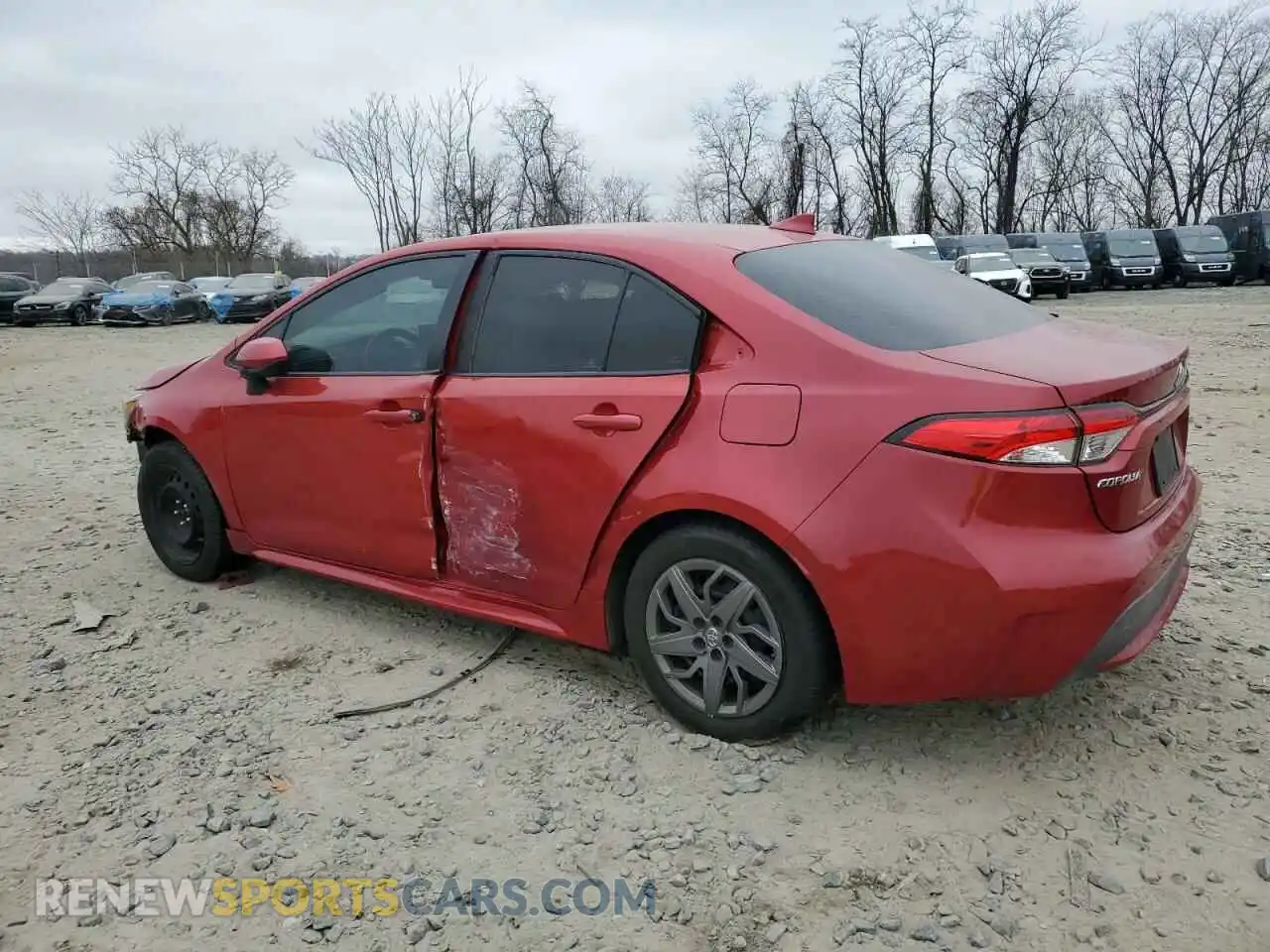 2 Photograph of a damaged car 5YFEPRAE1LP059553 TOYOTA COROLLA 2020