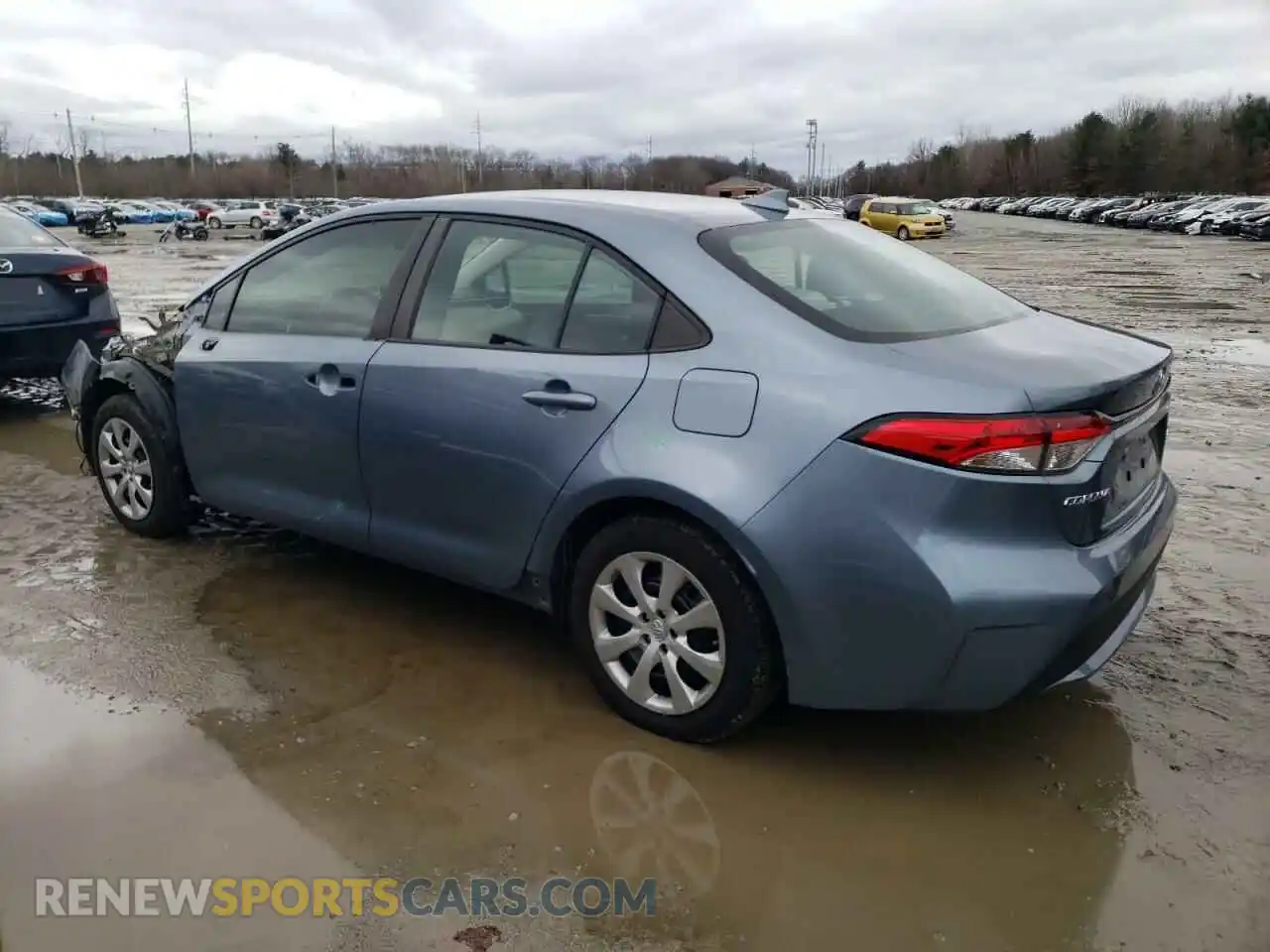 2 Photograph of a damaged car 5YFEPRAE1LP062372 TOYOTA COROLLA 2020