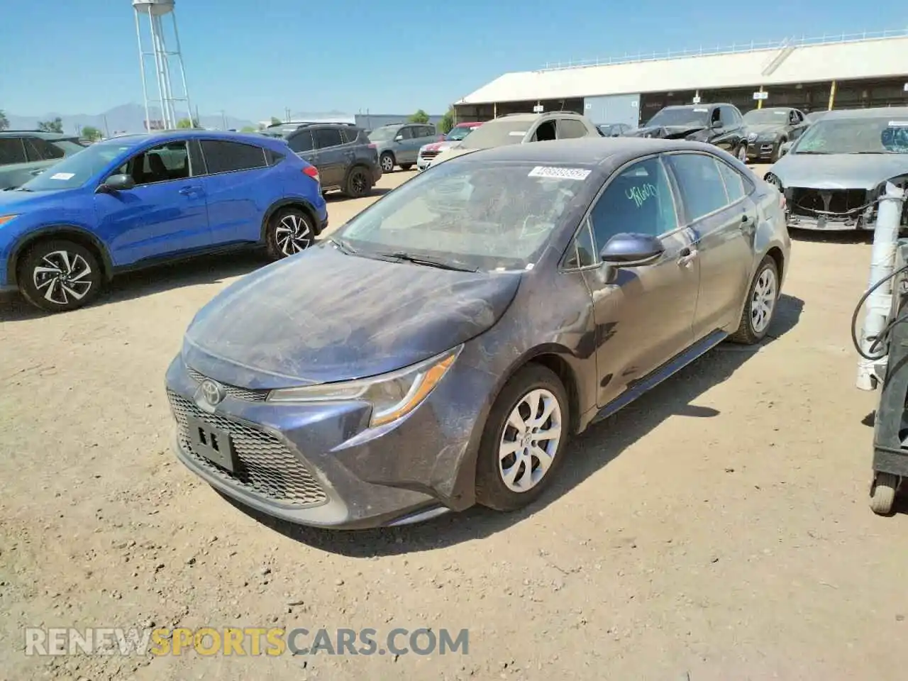 2 Photograph of a damaged car 5YFEPRAE1LP064560 TOYOTA COROLLA 2020