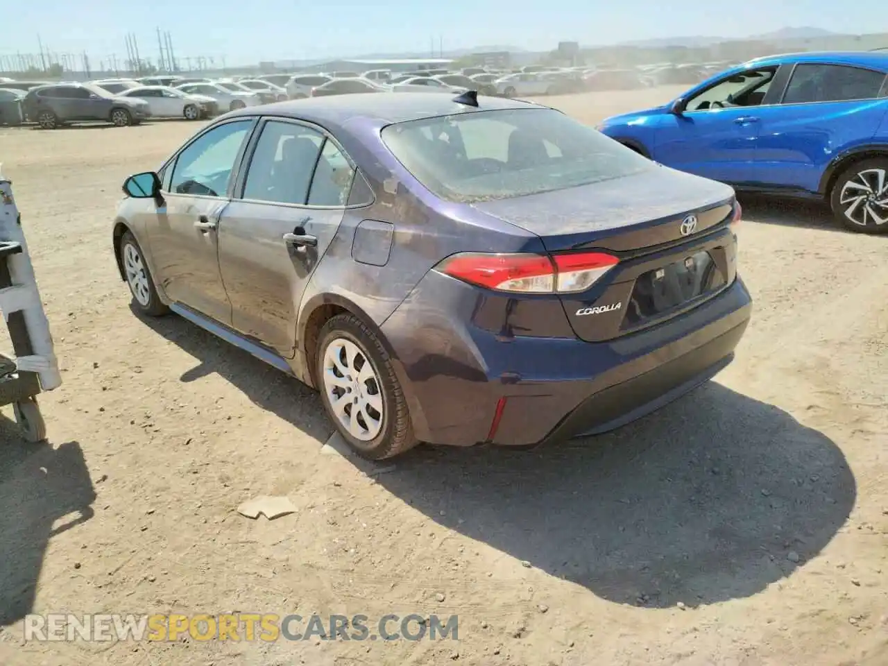 3 Photograph of a damaged car 5YFEPRAE1LP064560 TOYOTA COROLLA 2020